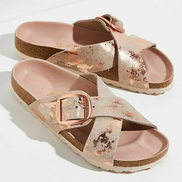 Eve egyptisk bille Birkenstock | Shoes | Birkenstock Siena Rose Gold Metallic Copper | Poshmark